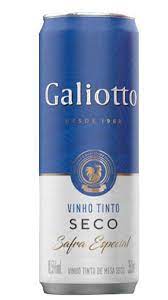 GALIOTTO TINTO SECO LATA 355ML