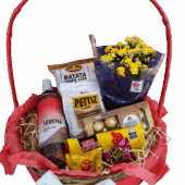 Cesta Delicadeza – Sabor Charme e Surpresas Doces