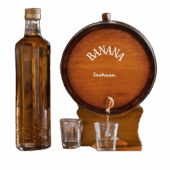 Cachaça de Barril- Sabor  Banana (1Litro)